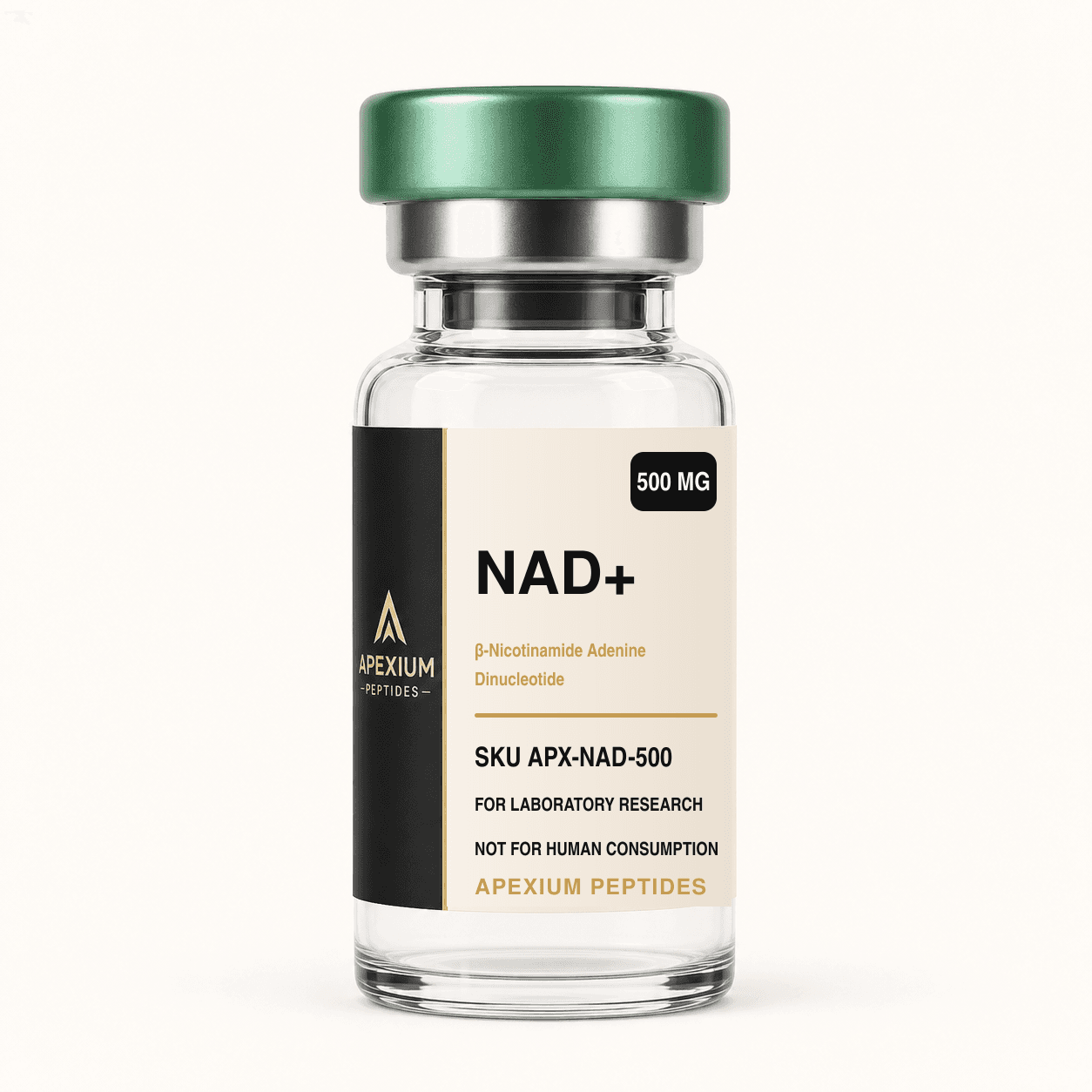 NAD+ 500mg 500mg vial